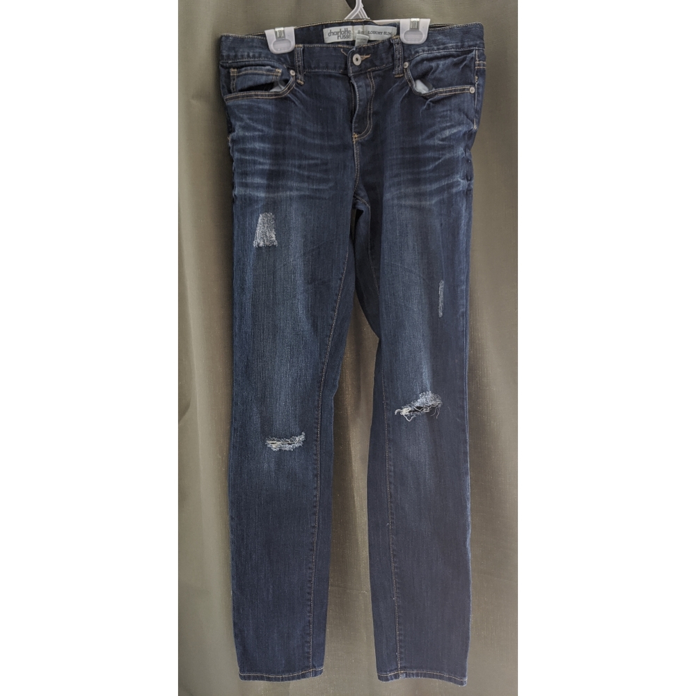 ✨Charlotte Russe size 8 "slouchy fit" jeans✨